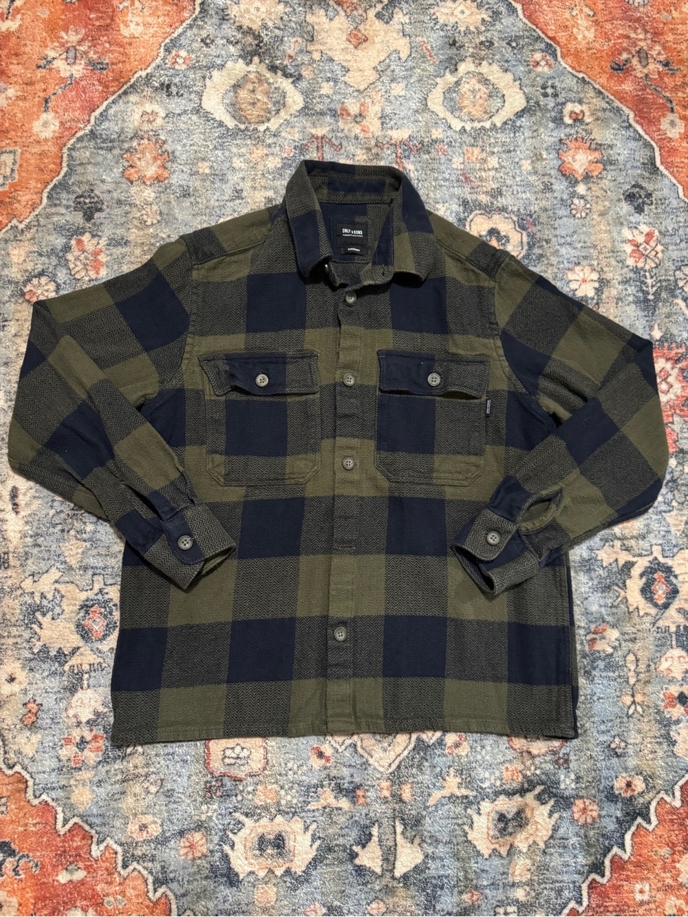 Men’s flannel over shirt